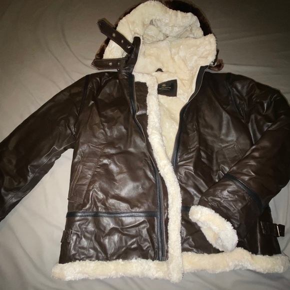 Leather Empire Sheepskin Men’s Pilot Jacket
